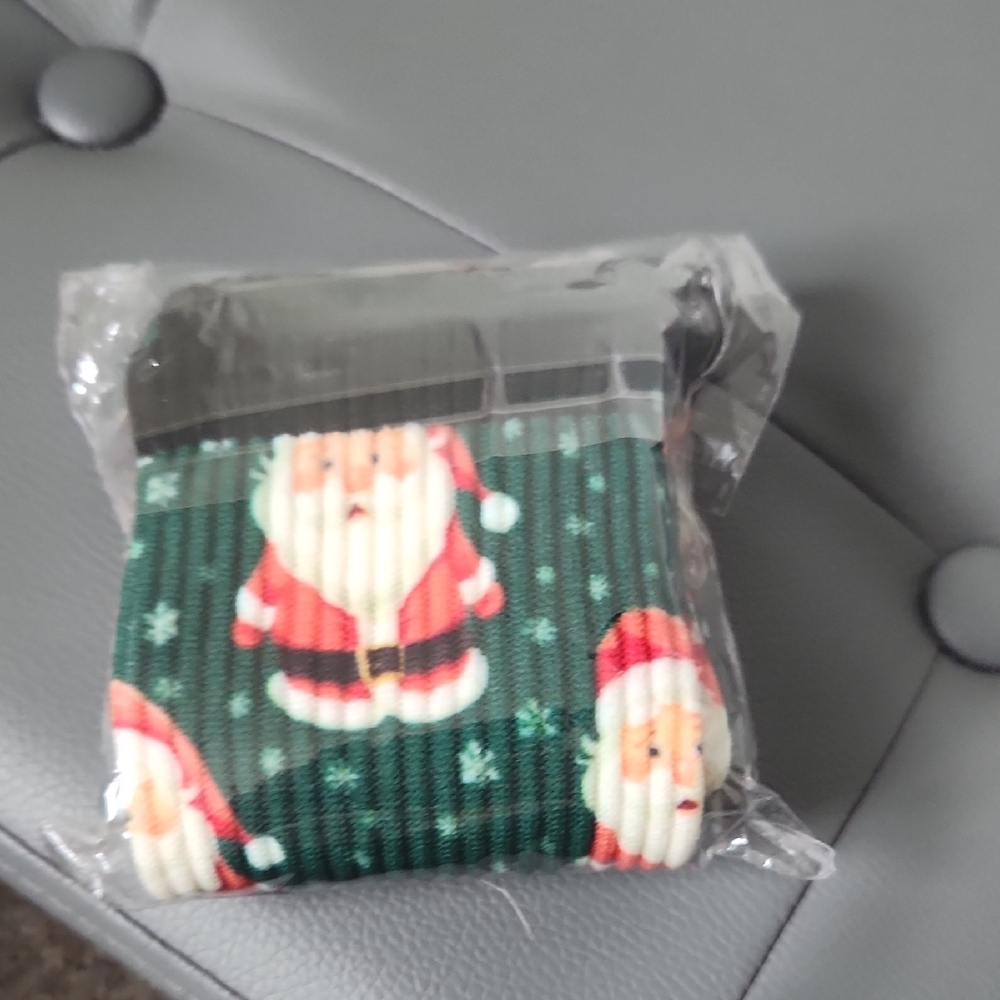 Festive Santa Face Socks